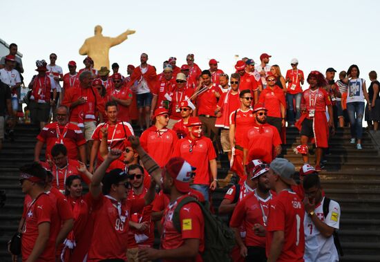 Футбол. ЧМ-2018. Матч Швейцария - Коста-Рика