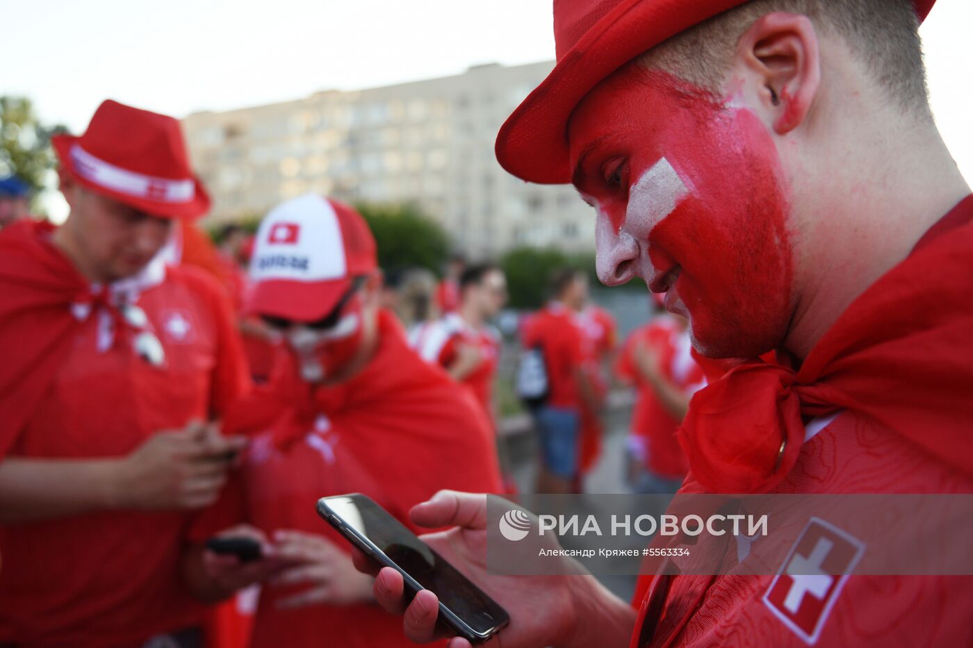 Футбол. ЧМ-2018. Матч Швейцария - Коста-Рика