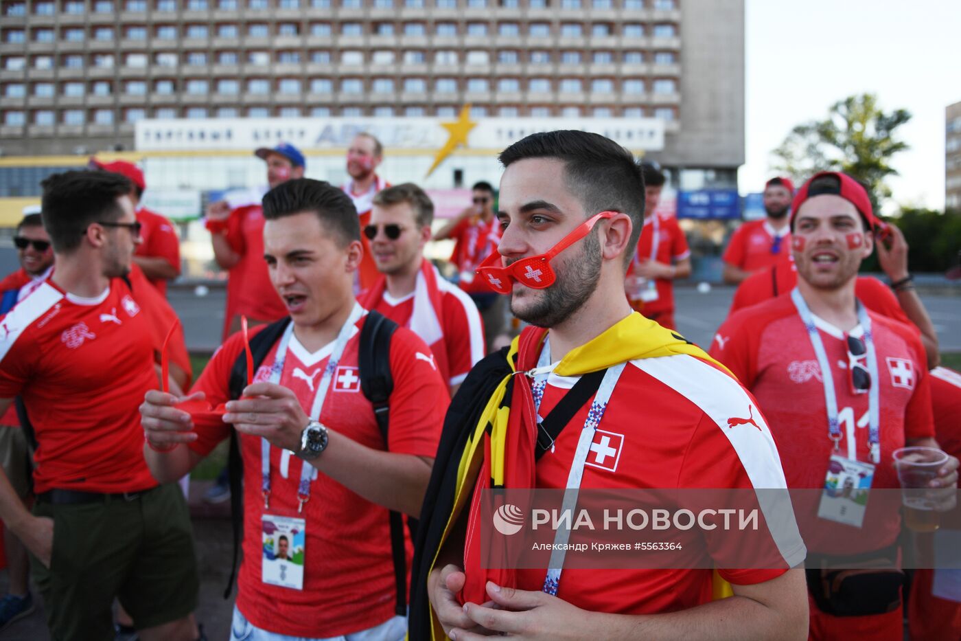 Футбол. ЧМ-2018. Матч Швейцария - Коста-Рика