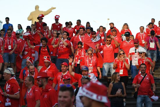 Футбол. ЧМ-2018. Матч Швейцария - Коста-Рика