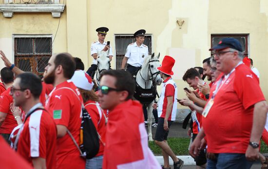 Футбол. ЧМ-2018. Матч Швейцария - Коста-Рика