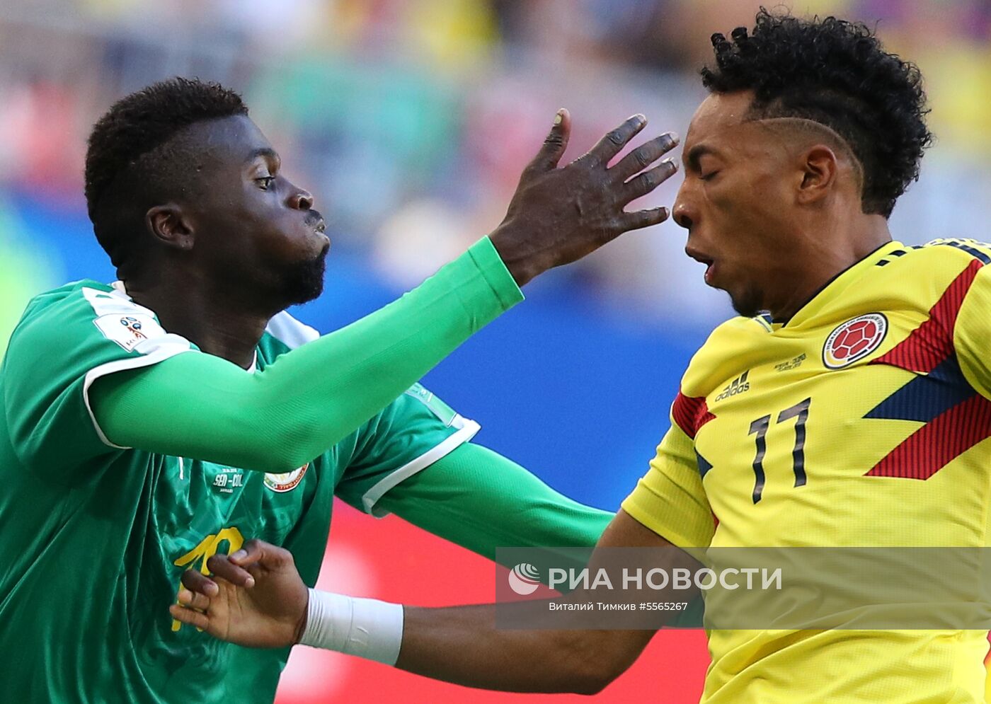 Футбол. ЧМ-2018. Матч Сенегал - Колумбия 
