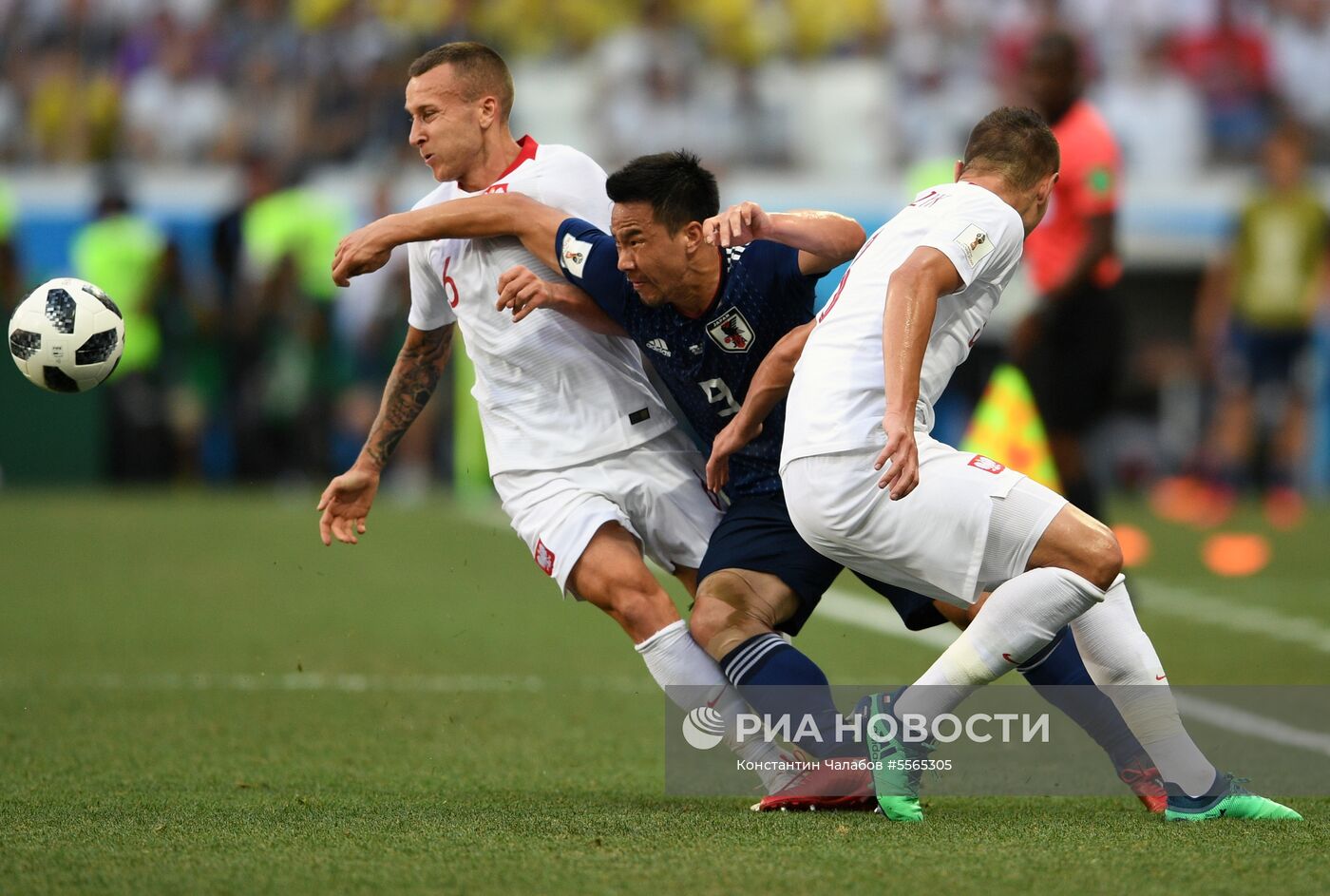 Футбол. ЧМ-2018. Матч Япония - Польша