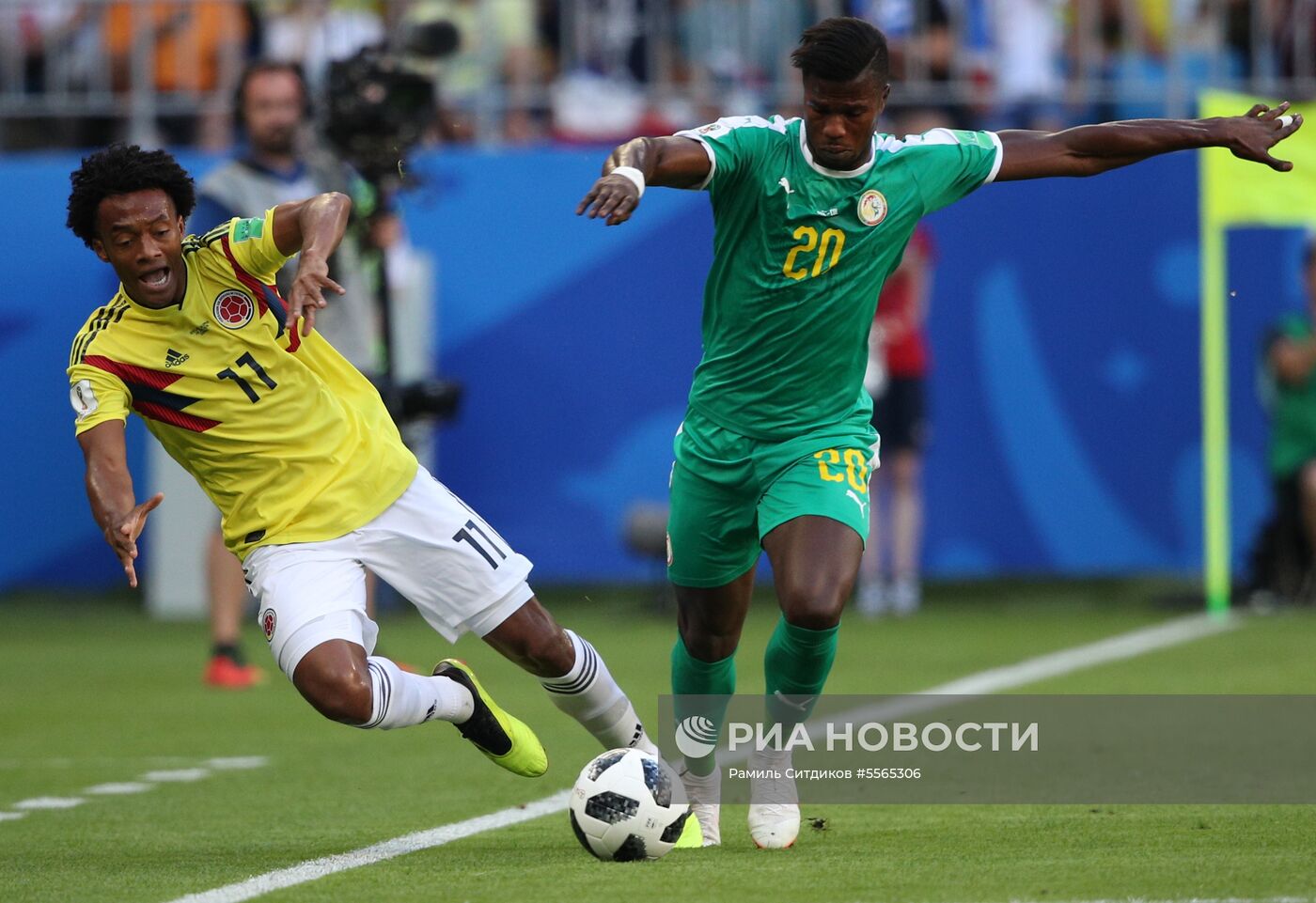 Футбол. ЧМ-2018. Матч Сенегал - Колумбия 