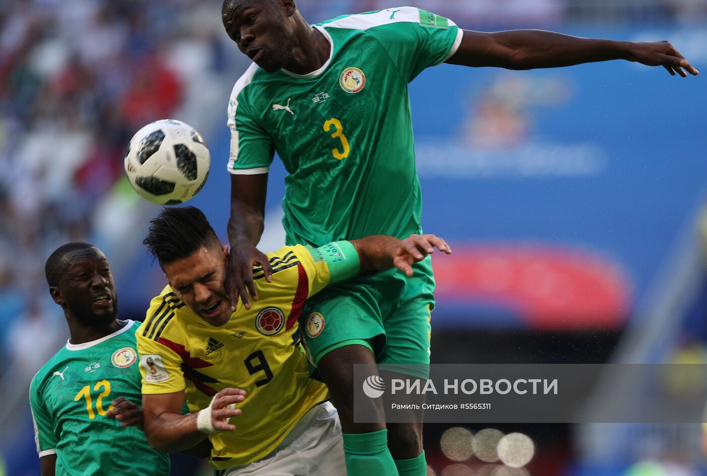 Футбол. ЧМ-2018. Матч Сенегал - Колумбия 