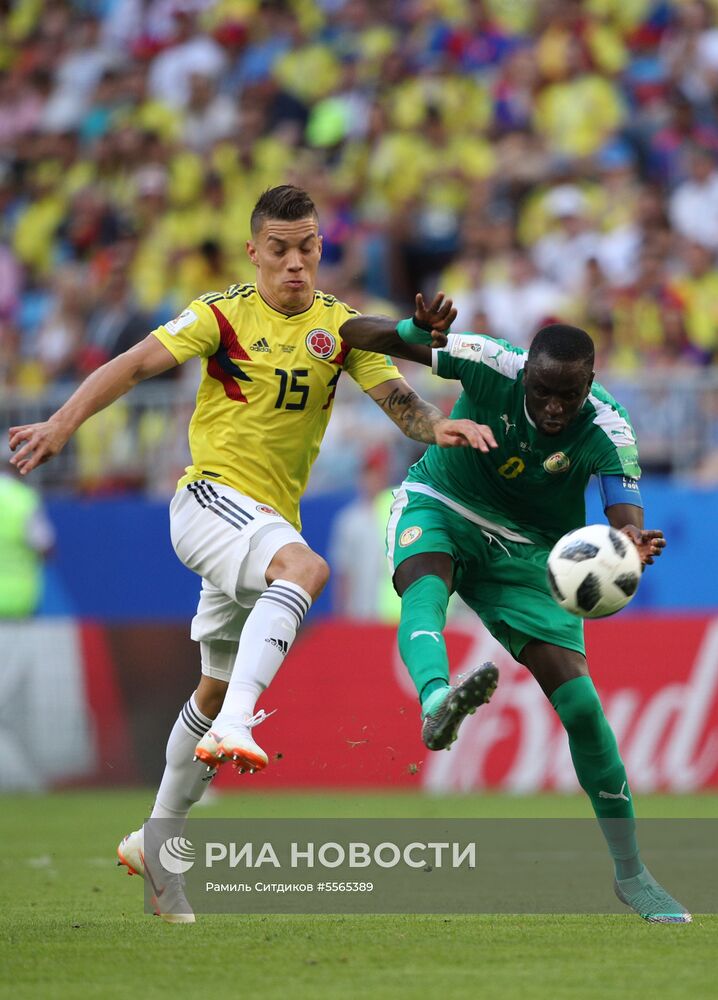 Футбол. ЧМ-2018. Матч Сенегал - Колумбия 