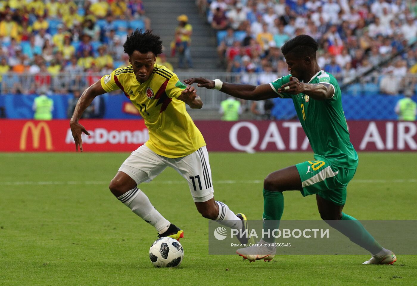 Футбол. ЧМ-2018. Матч Сенегал - Колумбия 