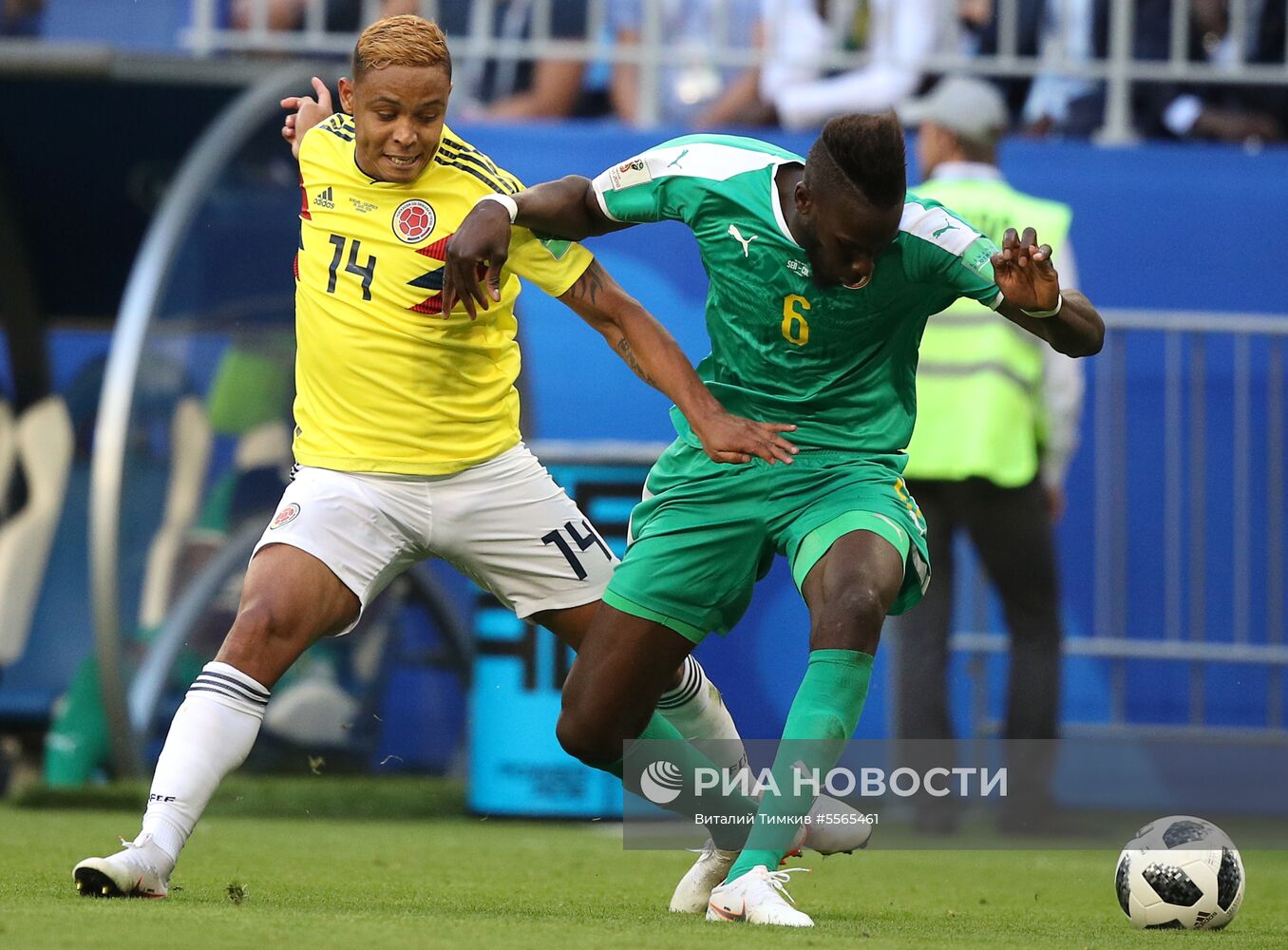 Футбол. ЧМ-2018. Матч Сенегал - Колумбия 