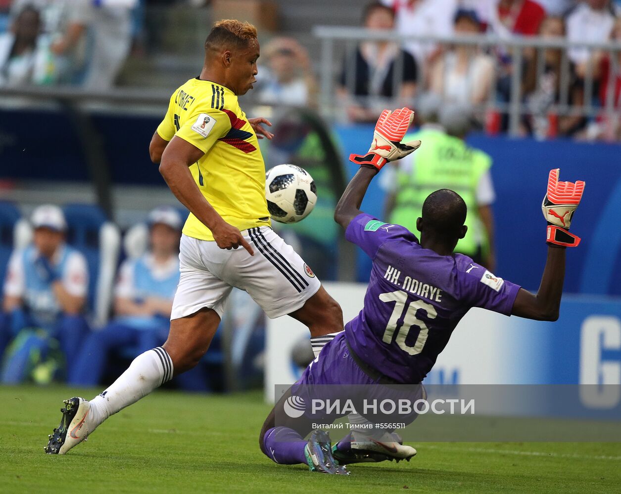 Футбол. ЧМ-2018. Матч Сенегал - Колумбия 