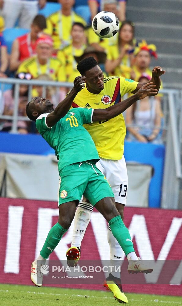 Футбол. ЧМ-2018. Матч Сенегал - Колумбия 
