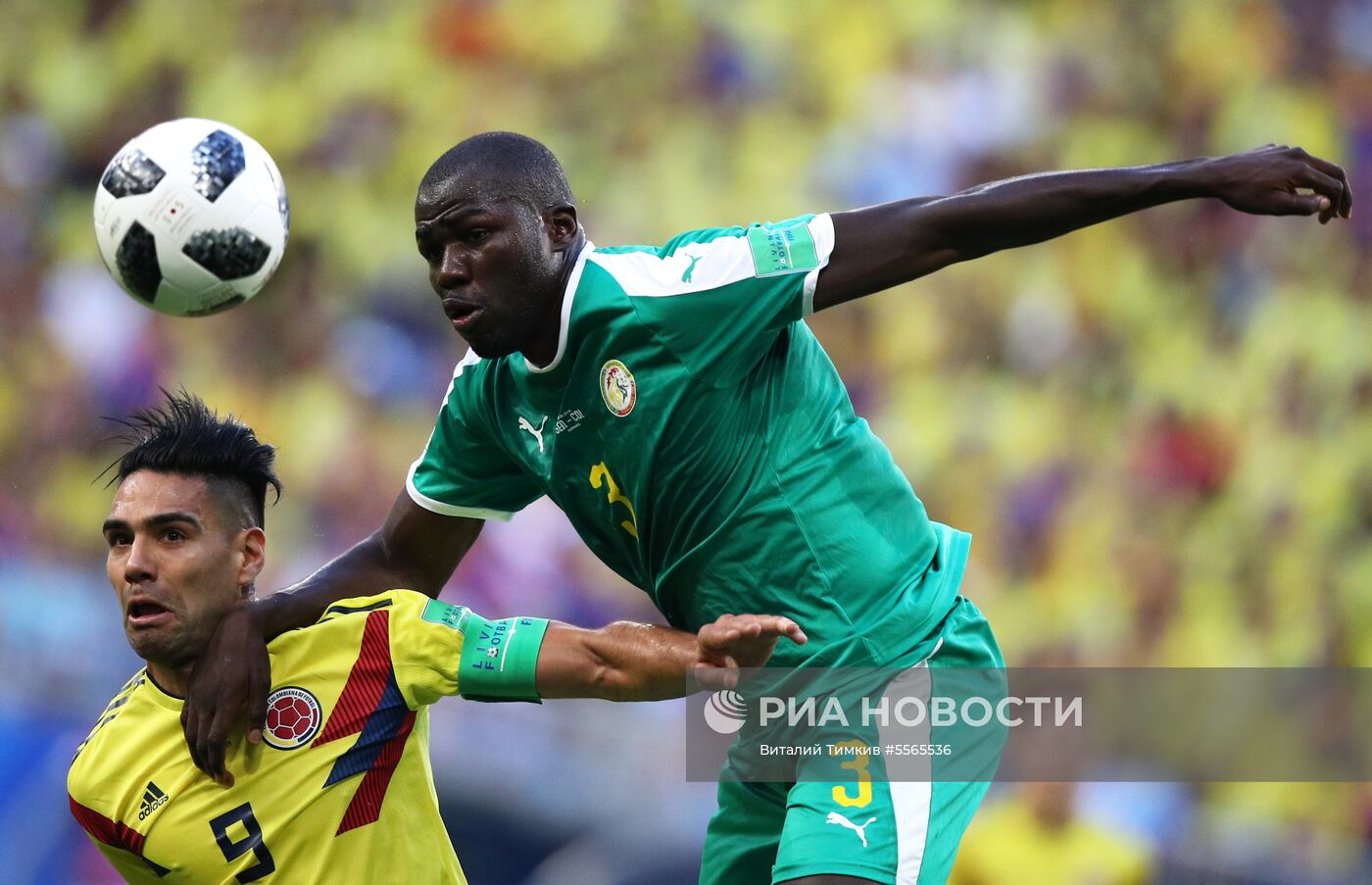 Футбол. ЧМ-2018. Матч Сенегал - Колумбия 