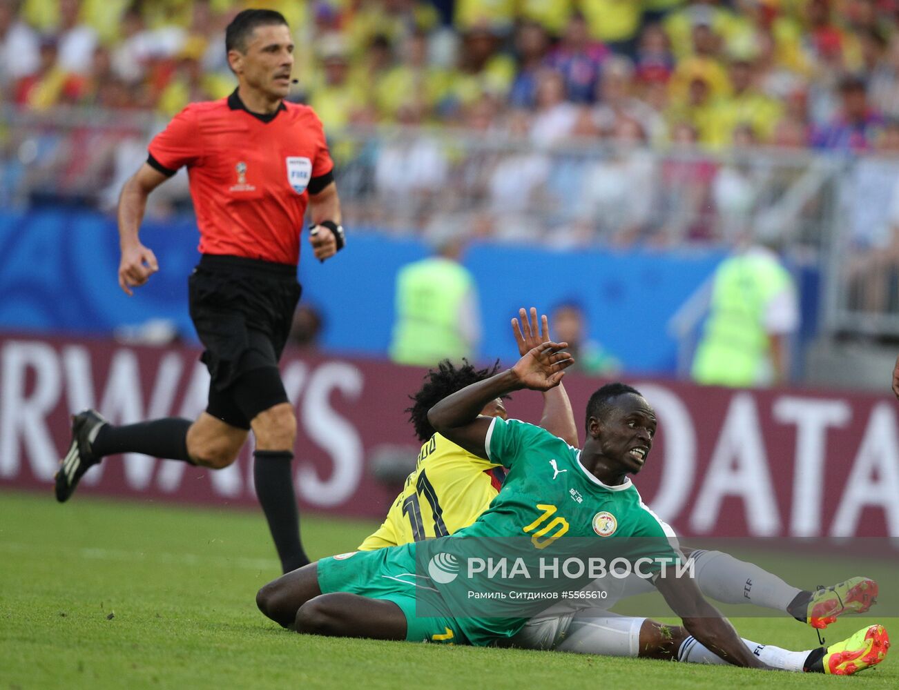 Футбол. ЧМ-2018. Матч Сенегал - Колумбия 