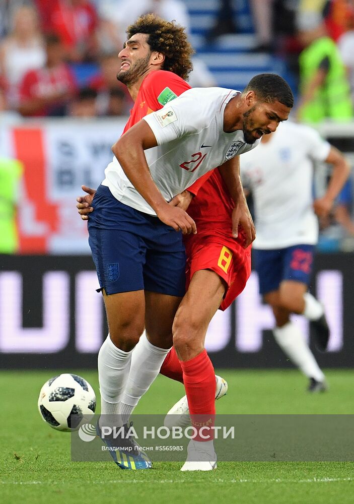 Футбол. ЧМ-2018. Матч Англия - Бельгия