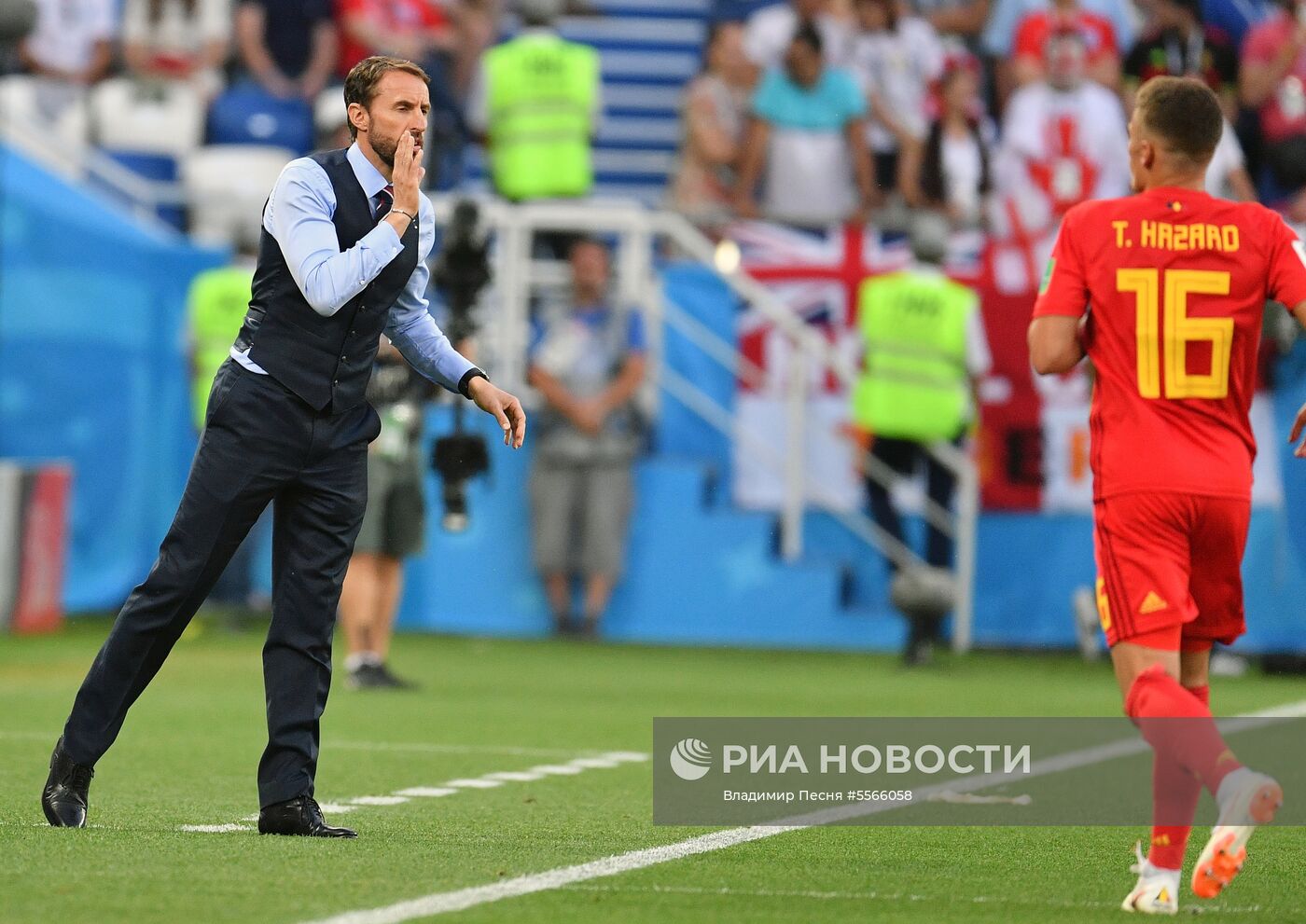 Футбол. ЧМ-2018. Матч Англия - Бельгия