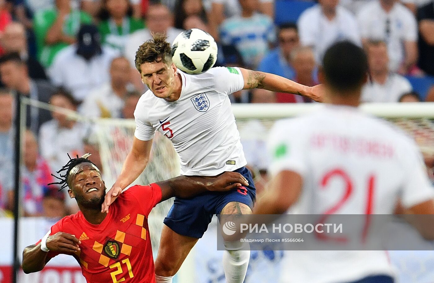 Футбол. ЧМ-2018. Матч Англия - Бельгия