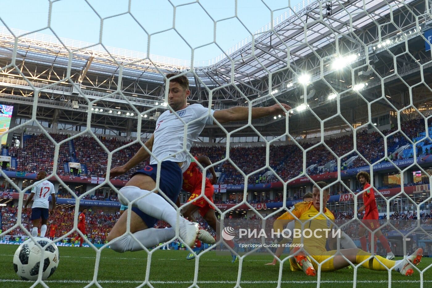 Футбол. ЧМ-2018. Матч Англия - Бельгия