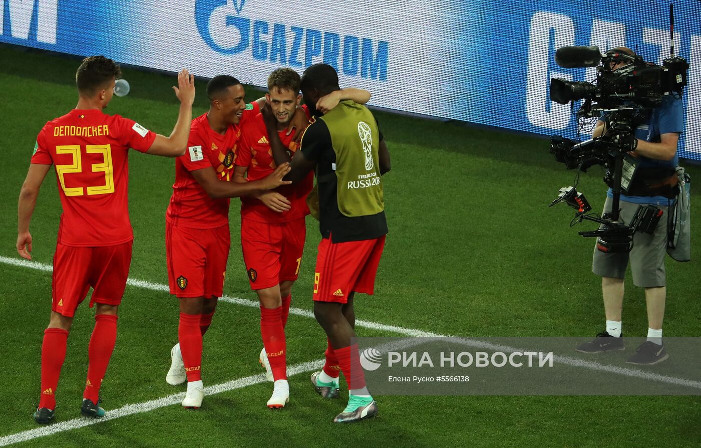 Футбол. ЧМ-2018. Матч Англия - Бельгия