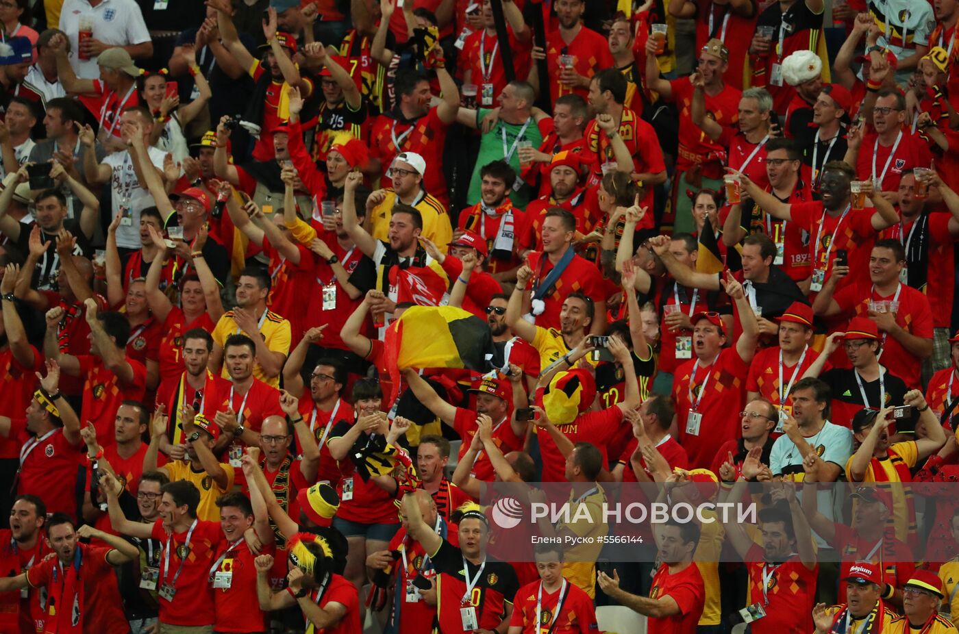 Футбол. ЧМ-2018. Матч Англия - Бельгия