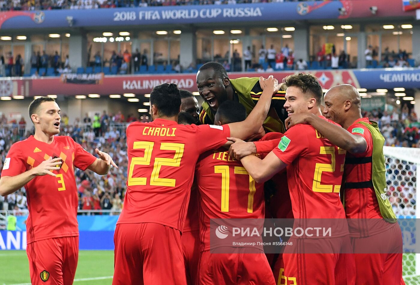 Футбол. ЧМ-2018. Матч Англия - Бельгия