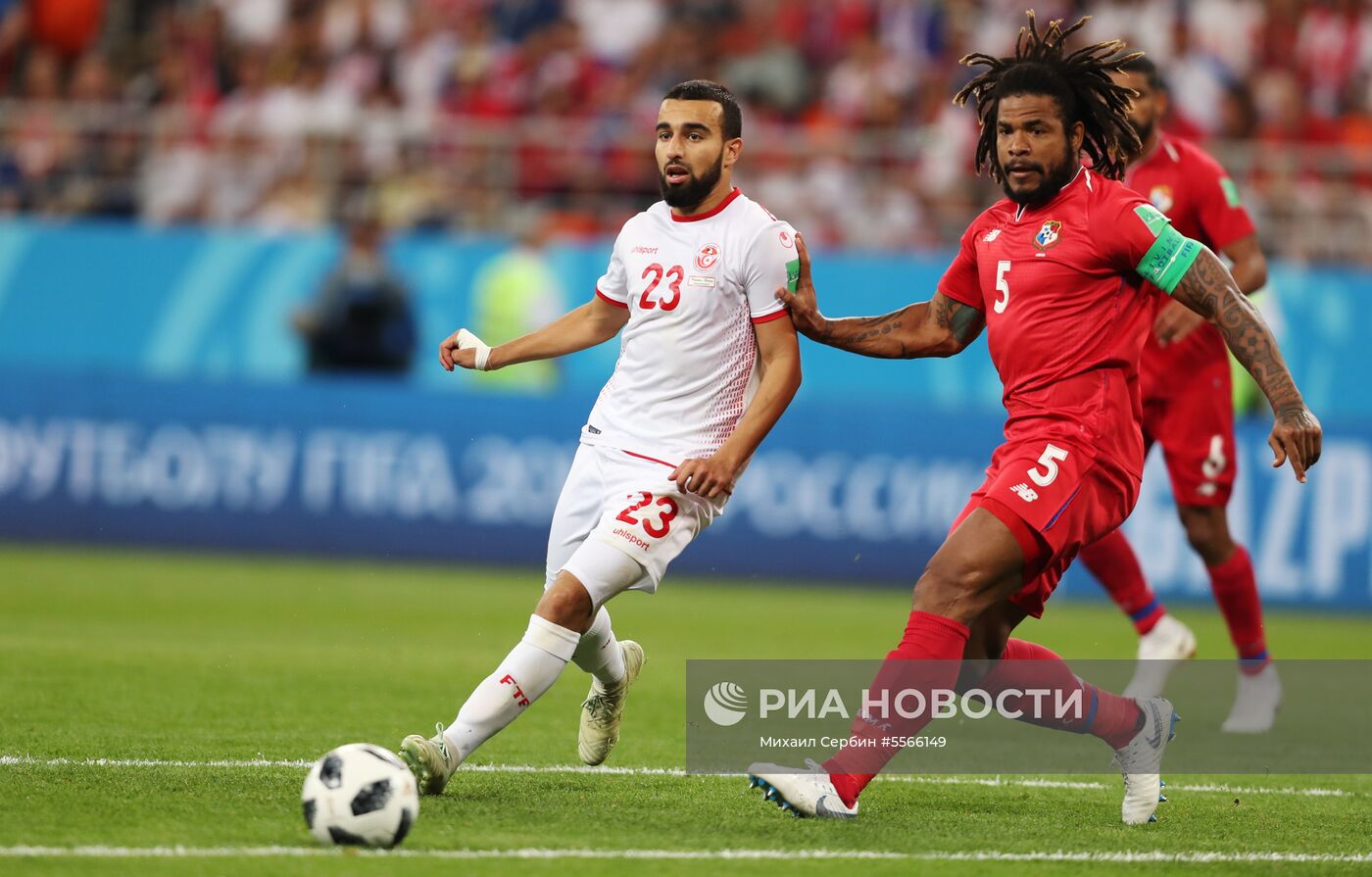 Футбол. ЧМ-2018. Матч Панама - Тунис