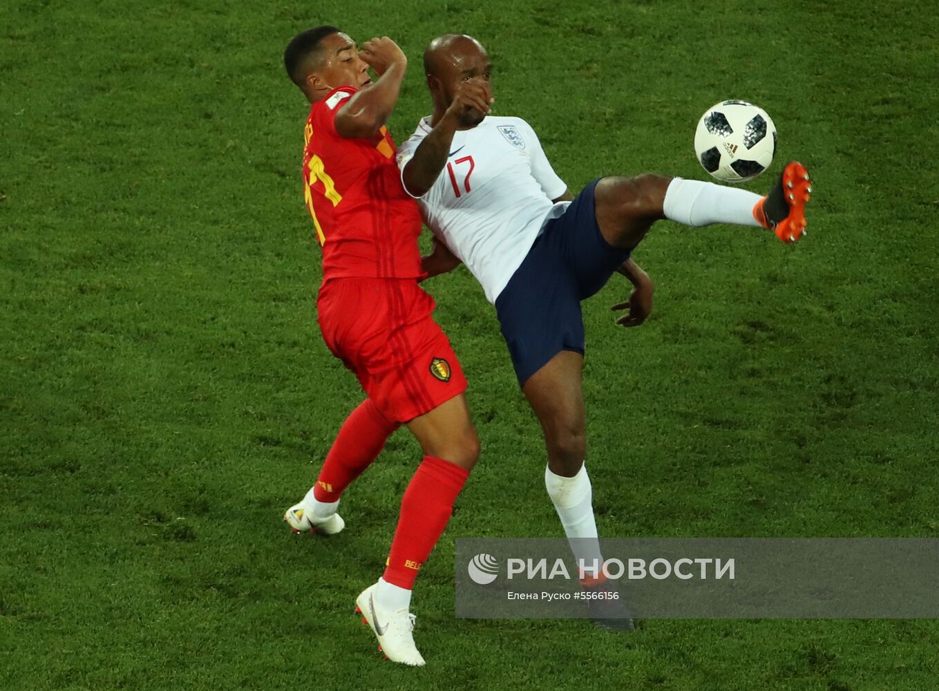 Футбол. ЧМ-2018. Матч Англия - Бельгия