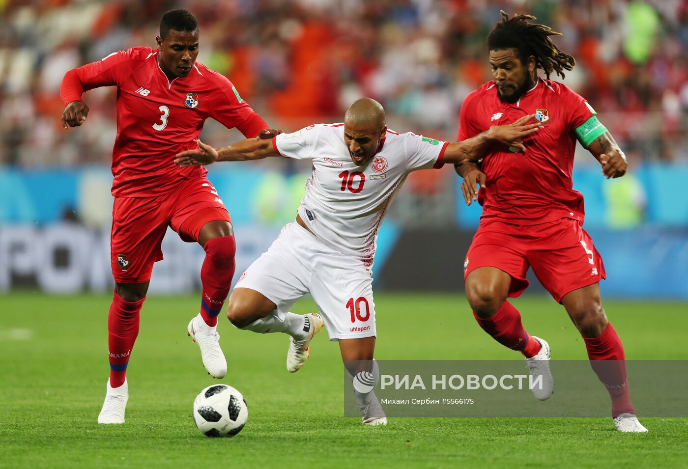 Футбол. ЧМ-2018. Матч Панама - Тунис