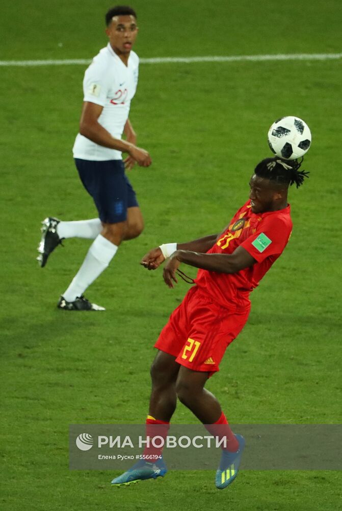 Футбол. ЧМ-2018. Матч Англия - Бельгия