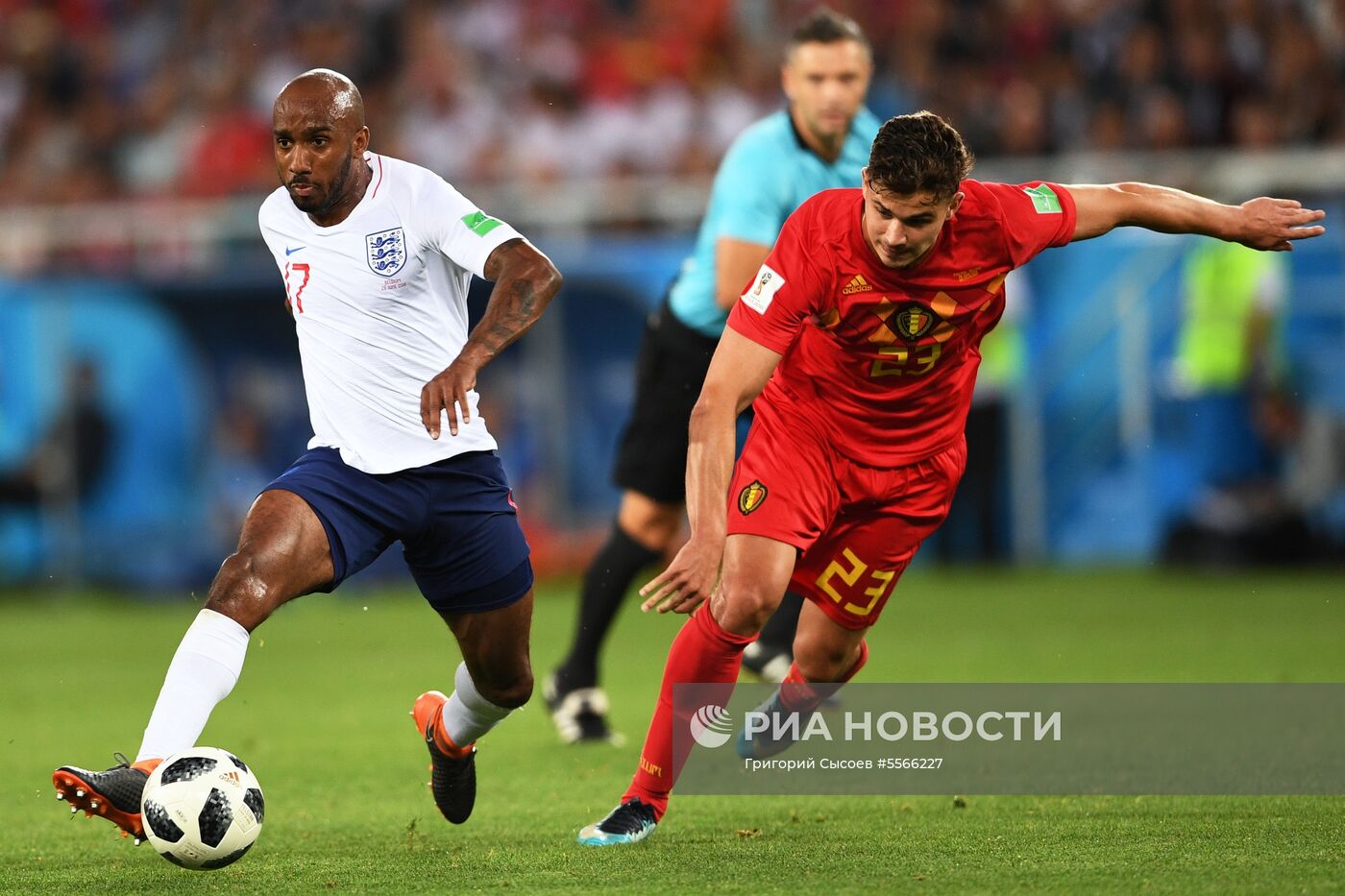 Футбол. ЧМ-2018. Матч Англия - Бельгия