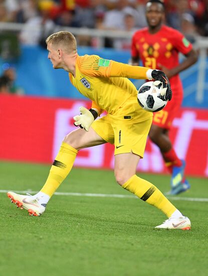 Футбол. ЧМ-2018. Матч Англия - Бельгия