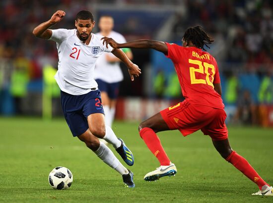 Футбол. ЧМ-2018. Матч Англия - Бельгия