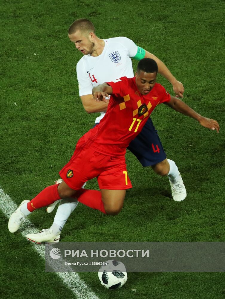 Футбол. ЧМ-2018. Матч Англия - Бельгия