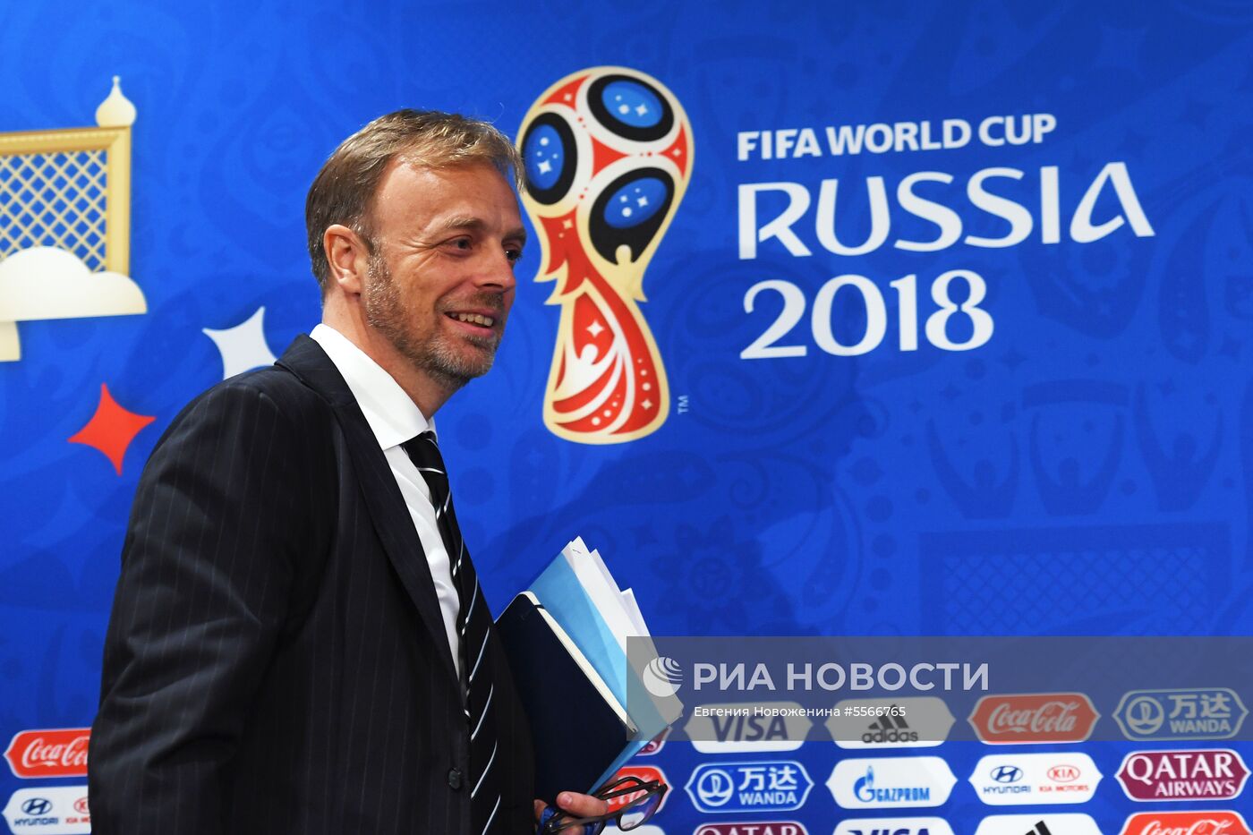 Брифинг представителей ФИФА и Оргкомитета "Россия-2018"
