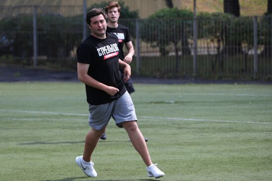 П/к съемочной группы фильма "Стрельцов"