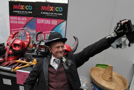 Мексиканский карнавал "День мертвых" в Москве