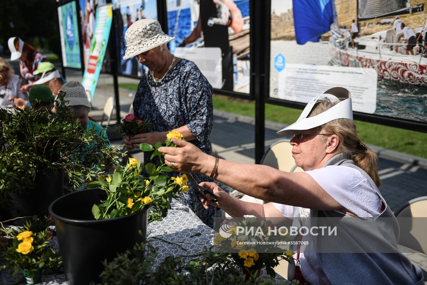 Праздник "Московское долголетие" в саду "Эрмитаж"