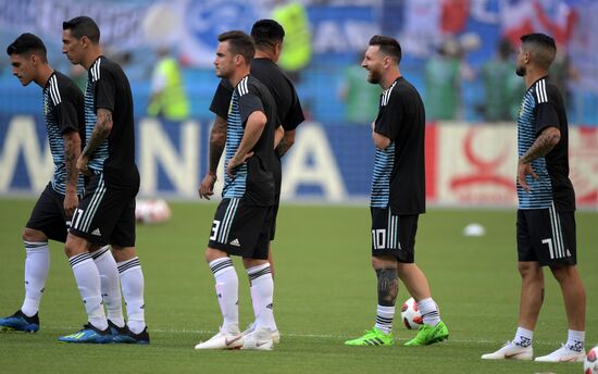 Футбол. ЧМ-2018. Матч Франция - Аргентина 