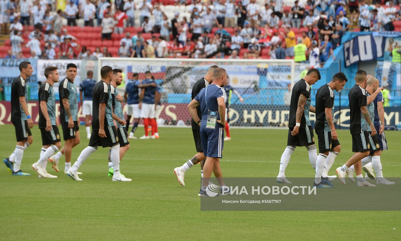 Футбол. ЧМ-2018. Матч Франция - Аргентина 