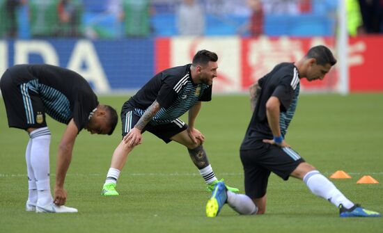 Футбол. ЧМ-2018. Матч Франция - Аргентина 