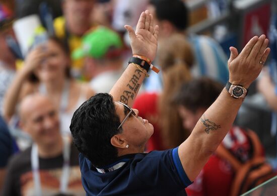 Футбол. ЧМ-2018. Матч Франция - Аргентина 