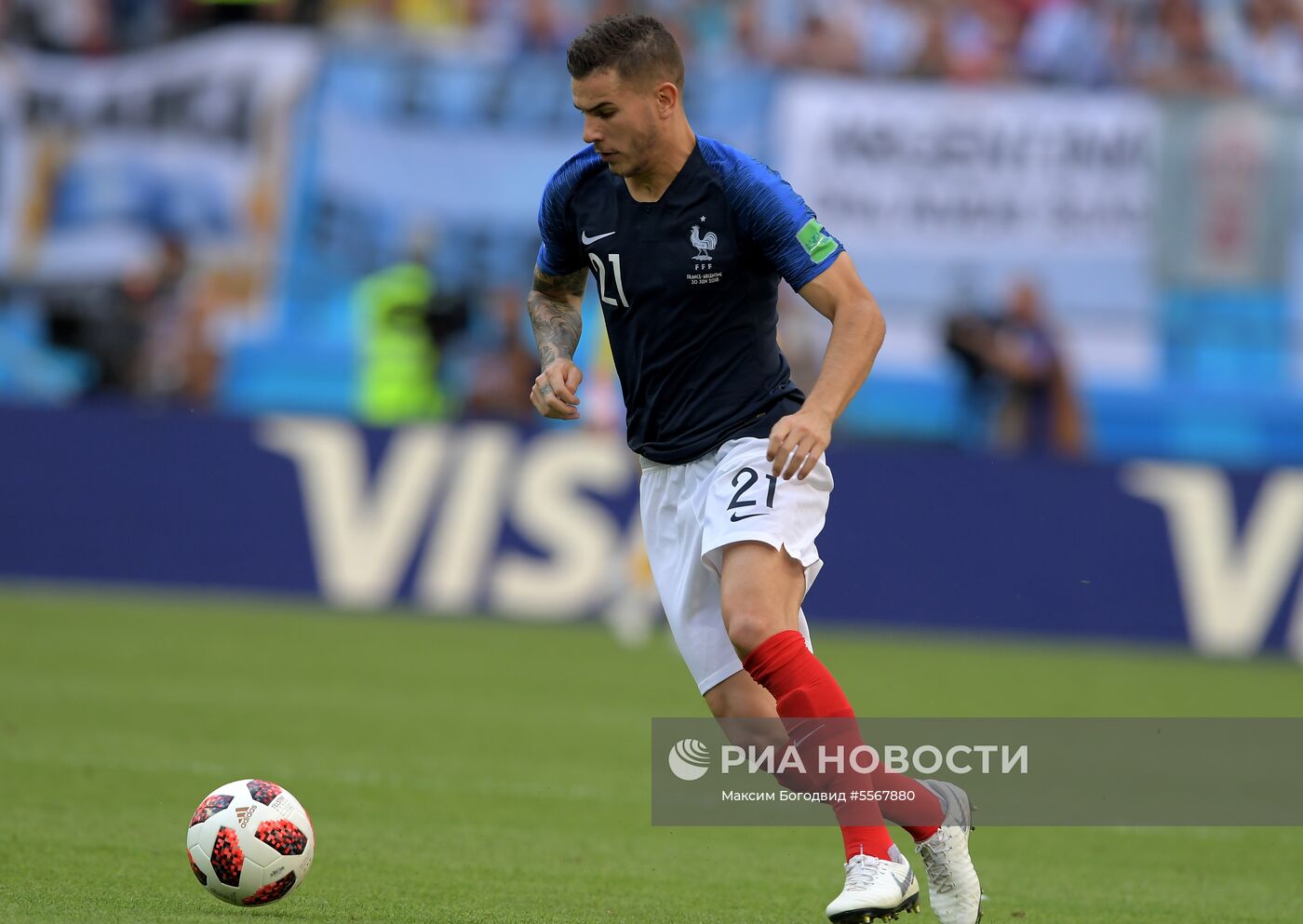 Футбол. ЧМ-2018. Матч Франция - Аргентина 