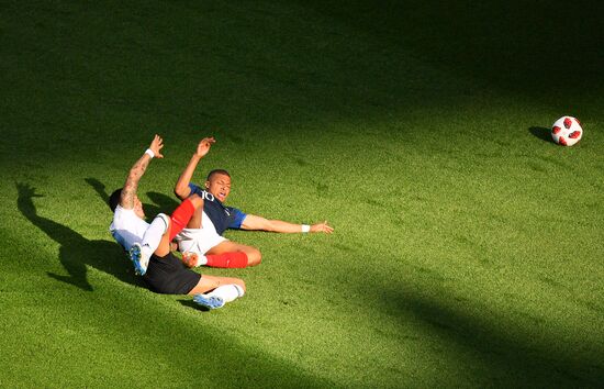 Футбол. ЧМ-2018. Матч Франция - Аргентина 