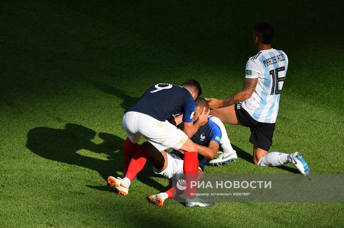 Футбол. ЧМ-2018. Матч Франция - Аргентина