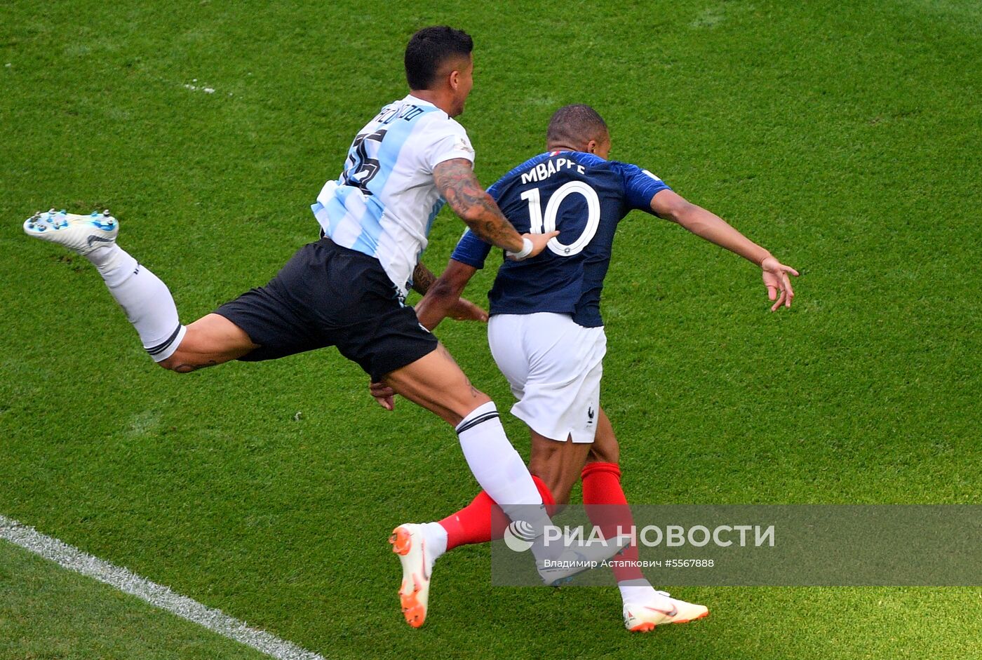Футбол. ЧМ-2018. Матч Франция - Аргентина