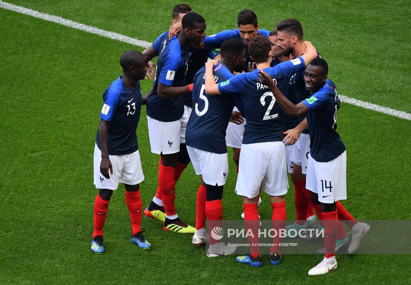 Футбол. ЧМ-2018. Матч Франция - Аргентина 