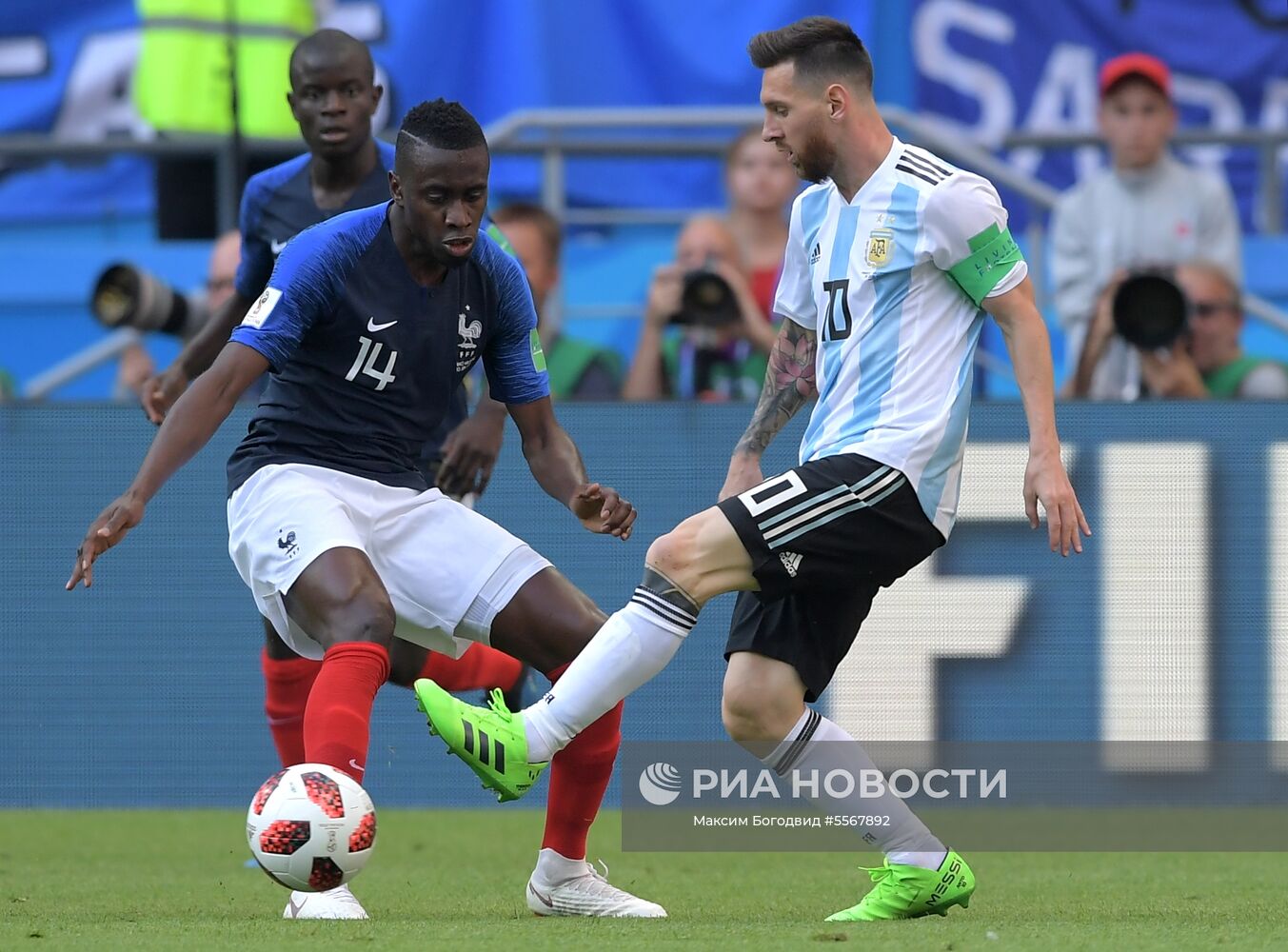 Футбол. ЧМ-2018. Матч Франция - Аргентина