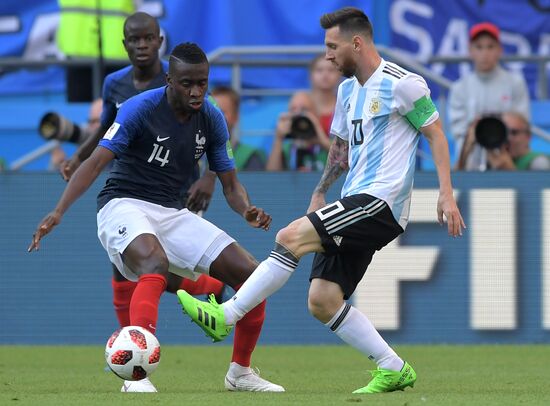 Футбол. ЧМ-2018. Матч Франция - Аргентина 