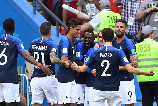 Футбол. ЧМ-2018. Матч Франция - Аргентина