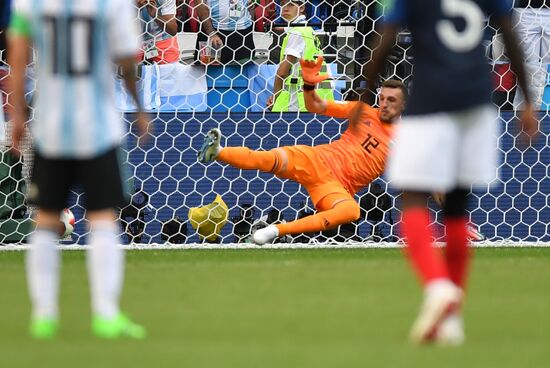 Футбол. ЧМ-2018. Матч Франция - Аргентина