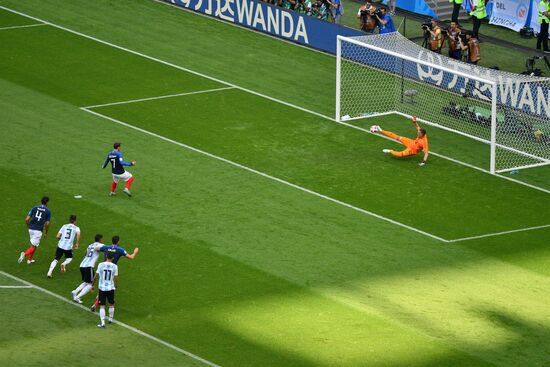 Футбол. ЧМ-2018. Матч Франция - Аргентина 