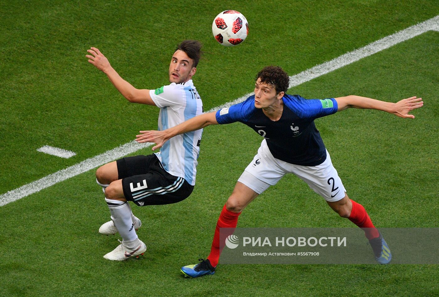 Футбол. ЧМ-2018. Матч Франция - Аргентина